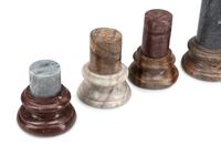A Group of Eight Grand Tour Style Marble Columns
