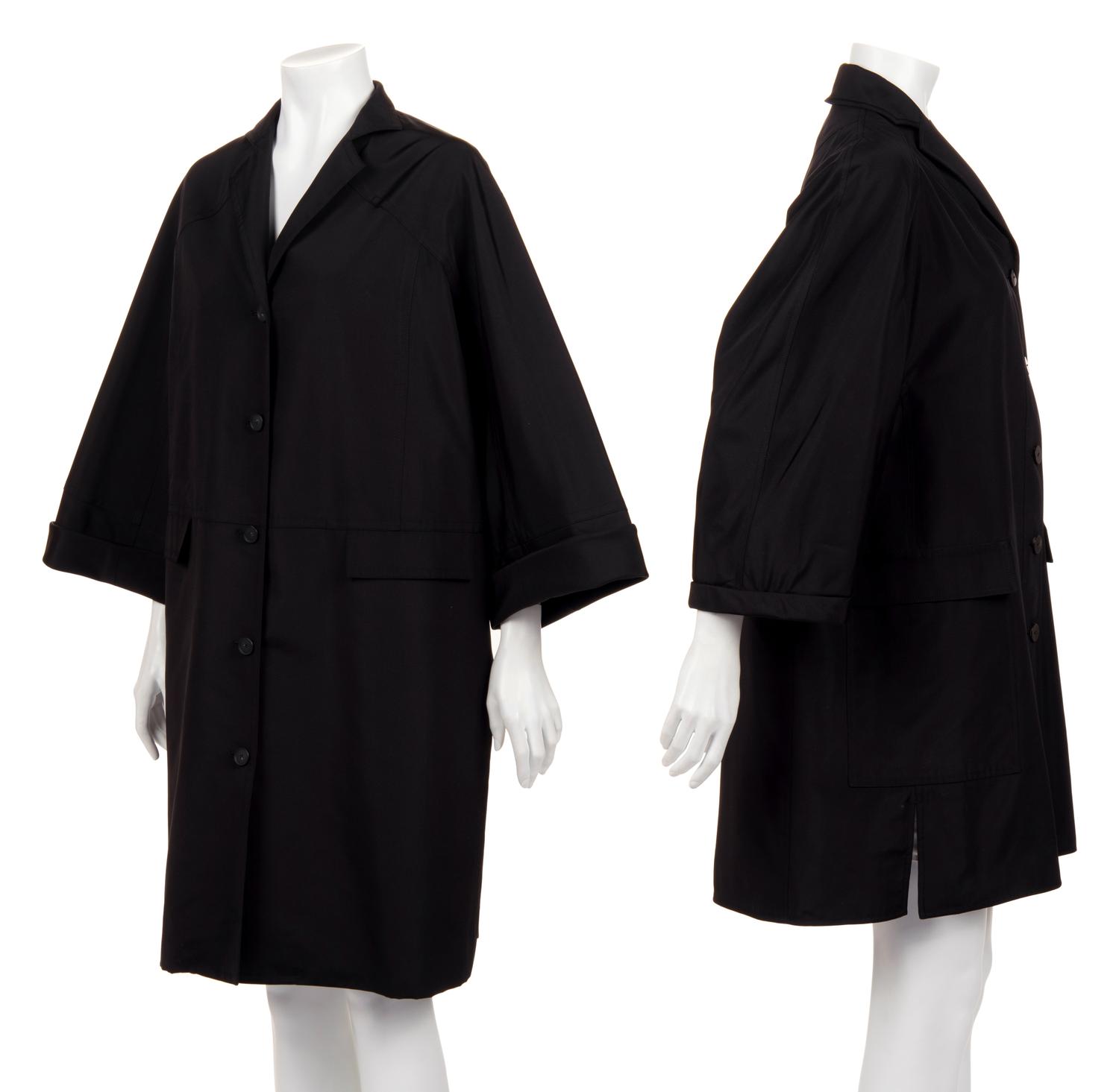 Two Ralph Rucci Coats: One Overcoat, One Raincoat, 2017