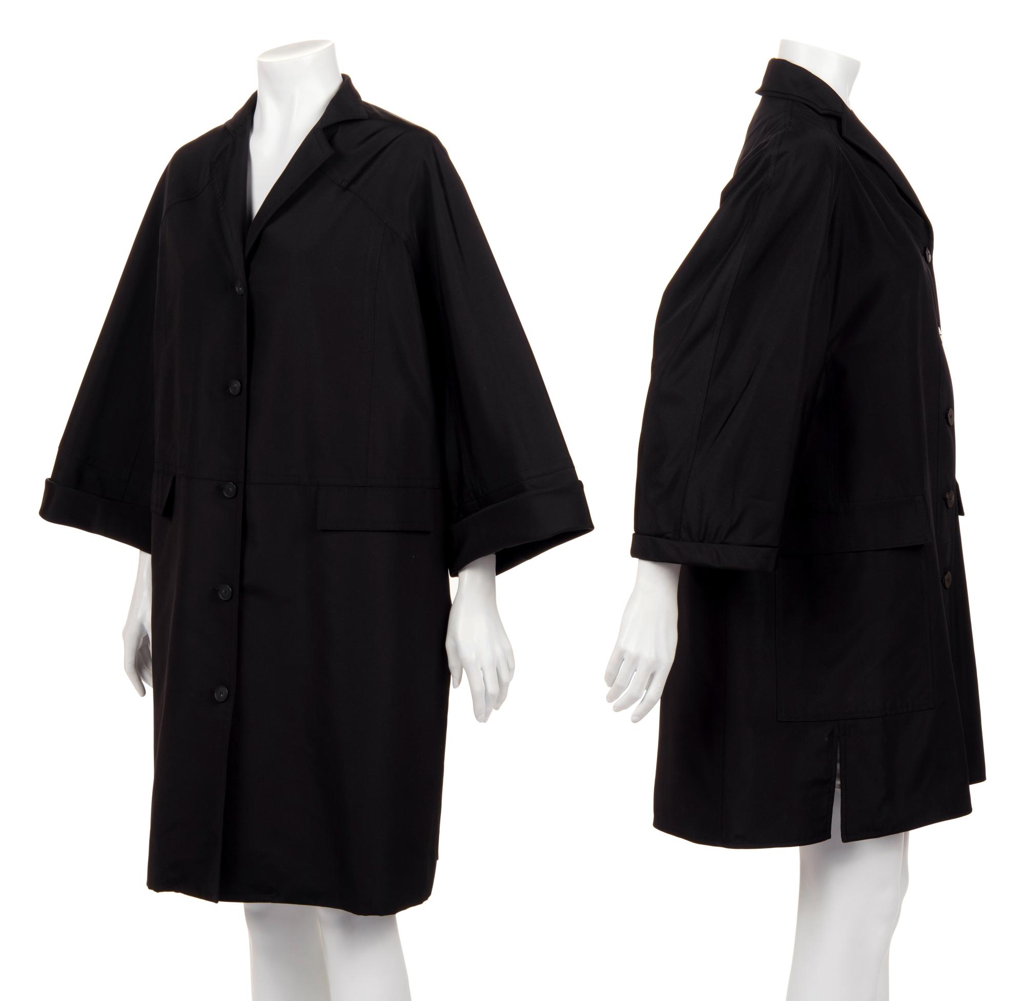 Two Ralph Rucci Coats: One Overcoat, One Raincoat, 2017