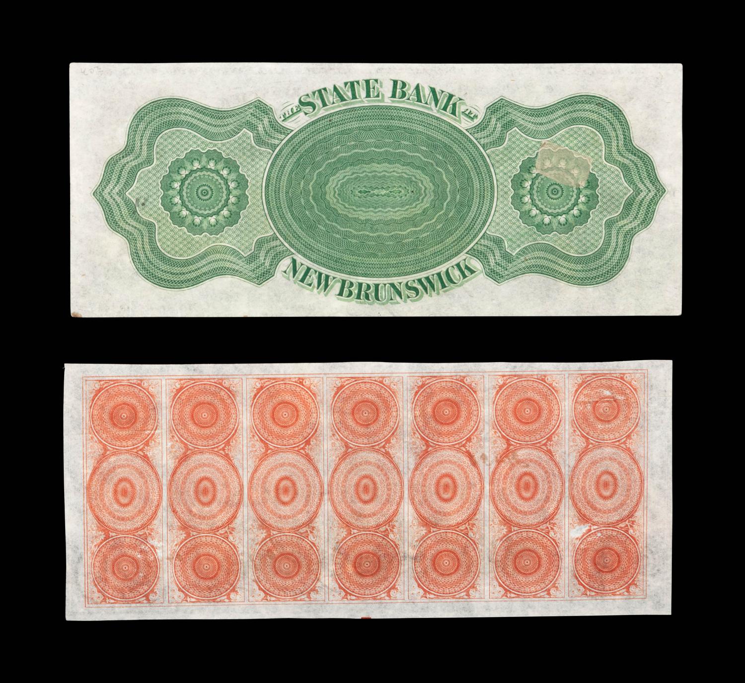 [OBSOLETE: New Jersey] Two State Bank at New Brunswick Bank Notes