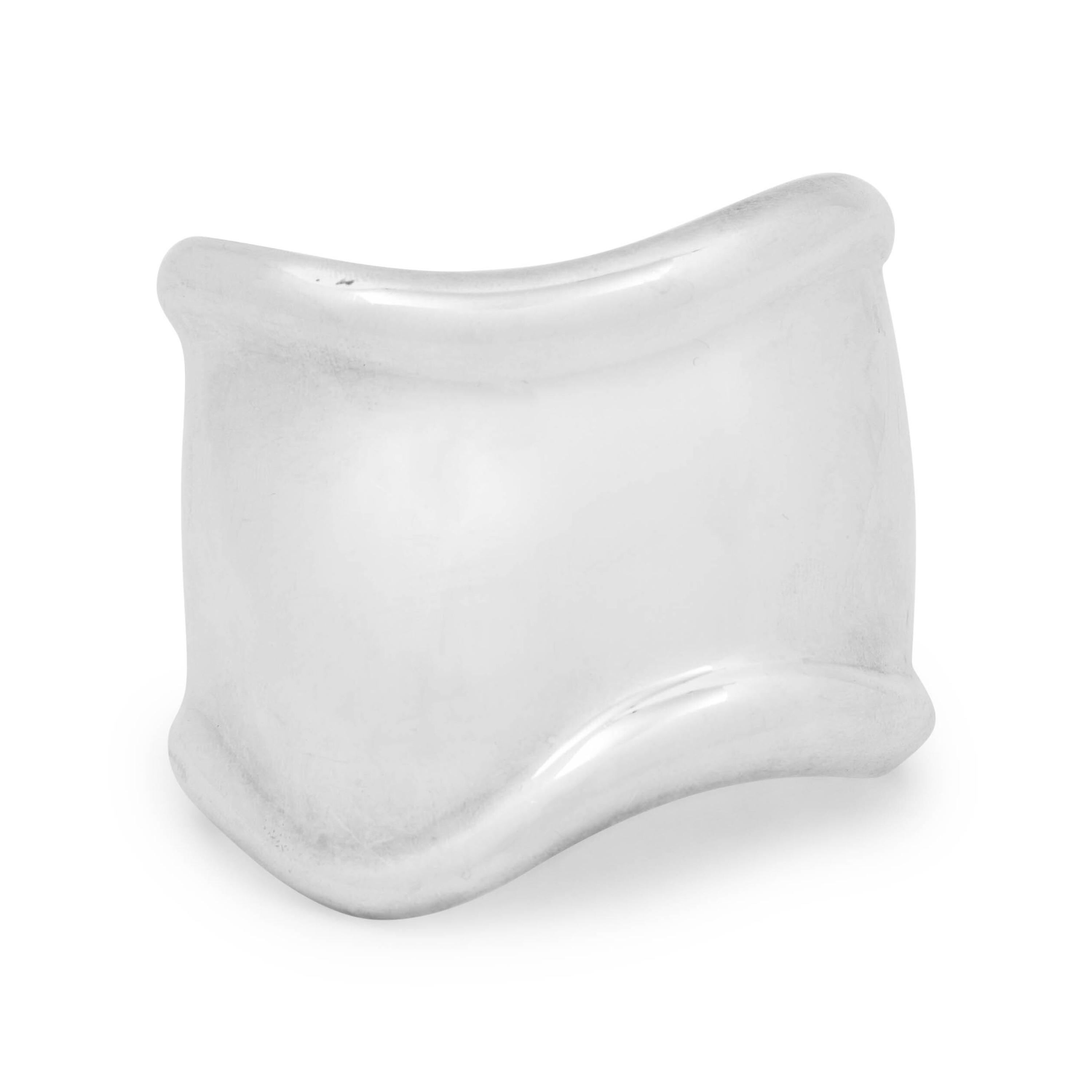 Elsa Peretti, Tiffany & Co.; Sterling Silver Small Bone Cuff