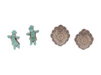 Silver and Turquoise Figural Ring, PLUS