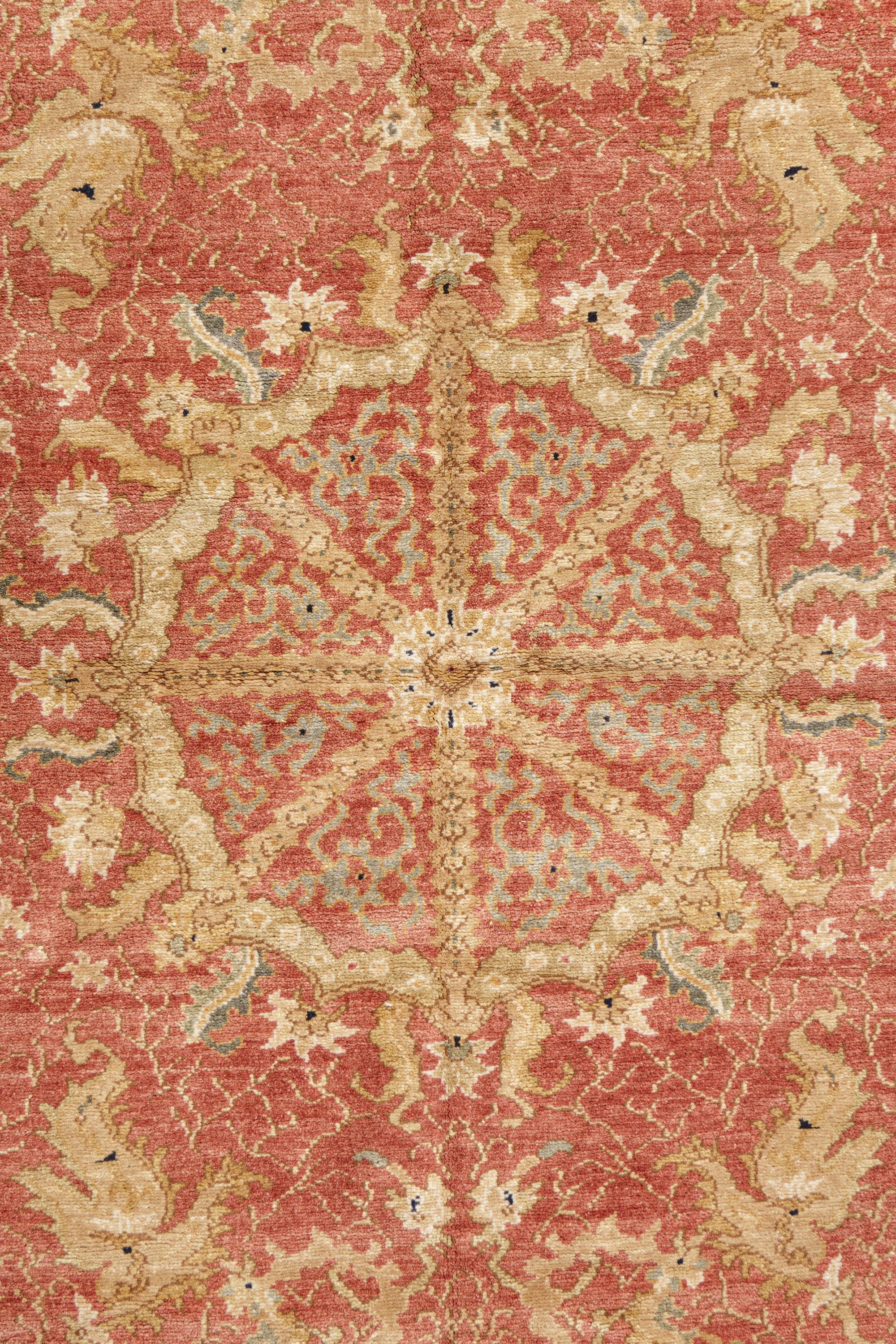 A Chinese Style Wool Rug