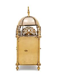 A Charles II Style Brass Lantern Clock