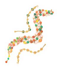 Chanel Necklace and Two Bracelets, Attributed to Robert Goossens, c. 1954-74