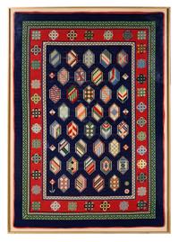A Decorative Needlepoint Panel