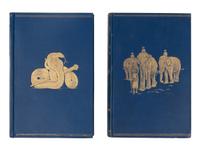 KIPLING, Rudyard (1865-1936). The Jungle Book . -- The Second Jungle Book . London and New York: Macmillan and Co., 1894 and 1895.