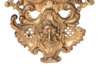 A Pair of Italian Giltwood and Etched Glass Mirrors