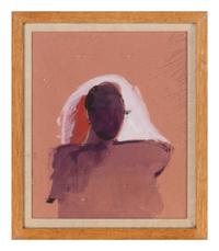 Two Works: Figure in Red and Figure in Purple