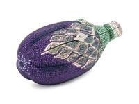 Judith Leiber Collector's Edition Eggplant Minaudière