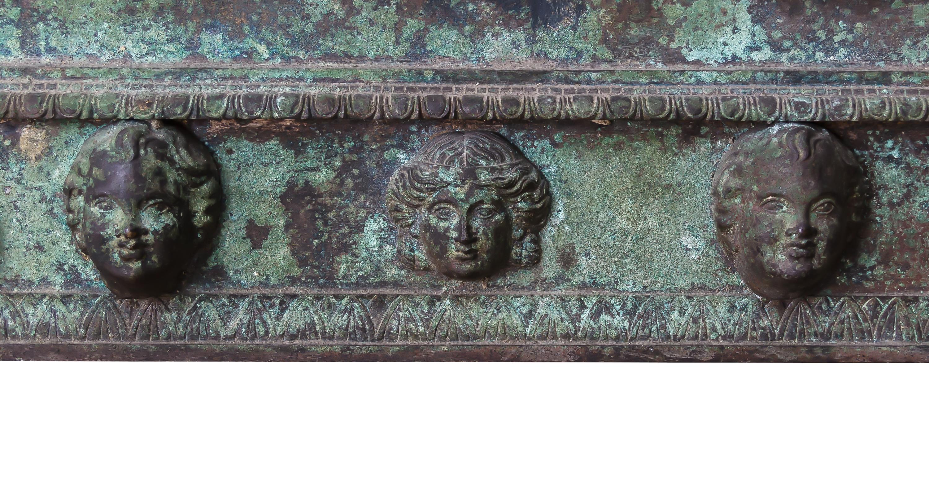An Italian Bronze Brazier Height 13 x width 30 x depth 24 inches. — CHIURAZZI FOUNDRIES, FIRST QUARTER 20TH CENTURY