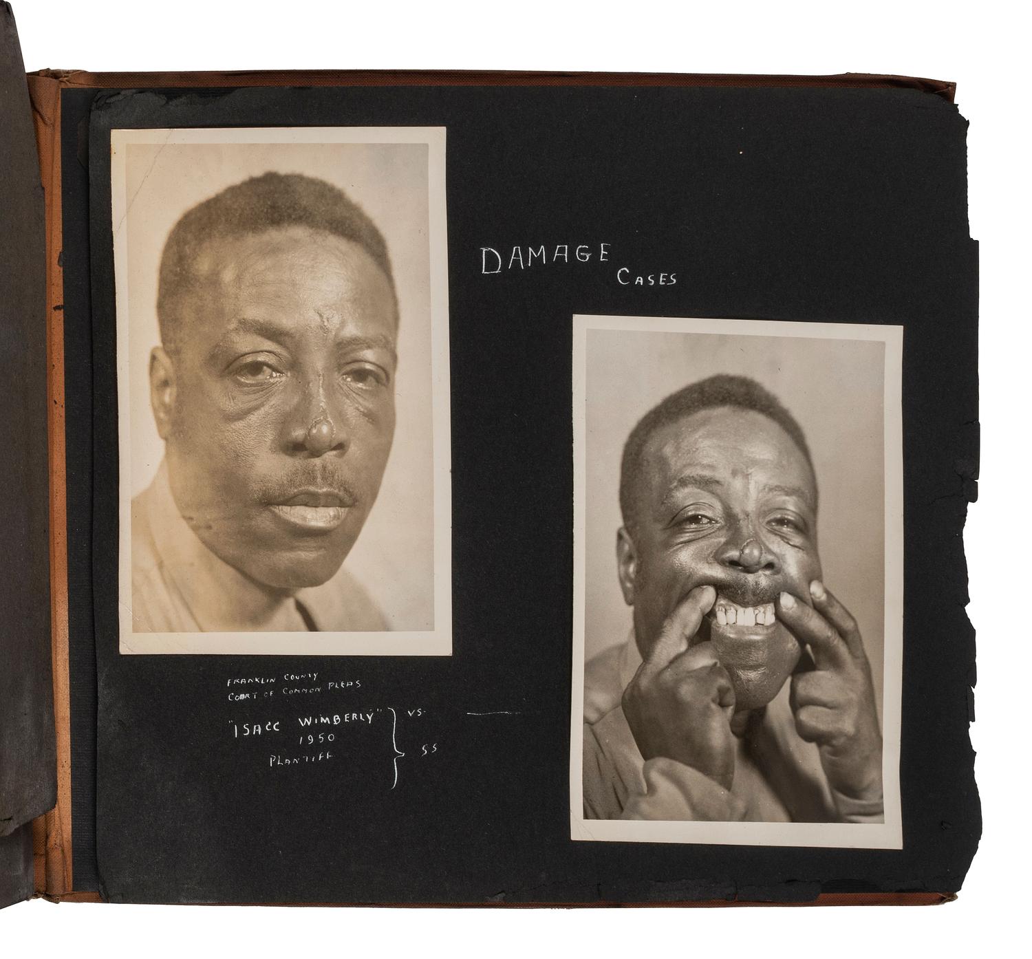 [AFRICAN AMERICANA]. Photographic archive related to Sgt. Robert L. Blackburn, 93rd Signal Company, 93rd Infantry Division, of Cleveland, Ohio.