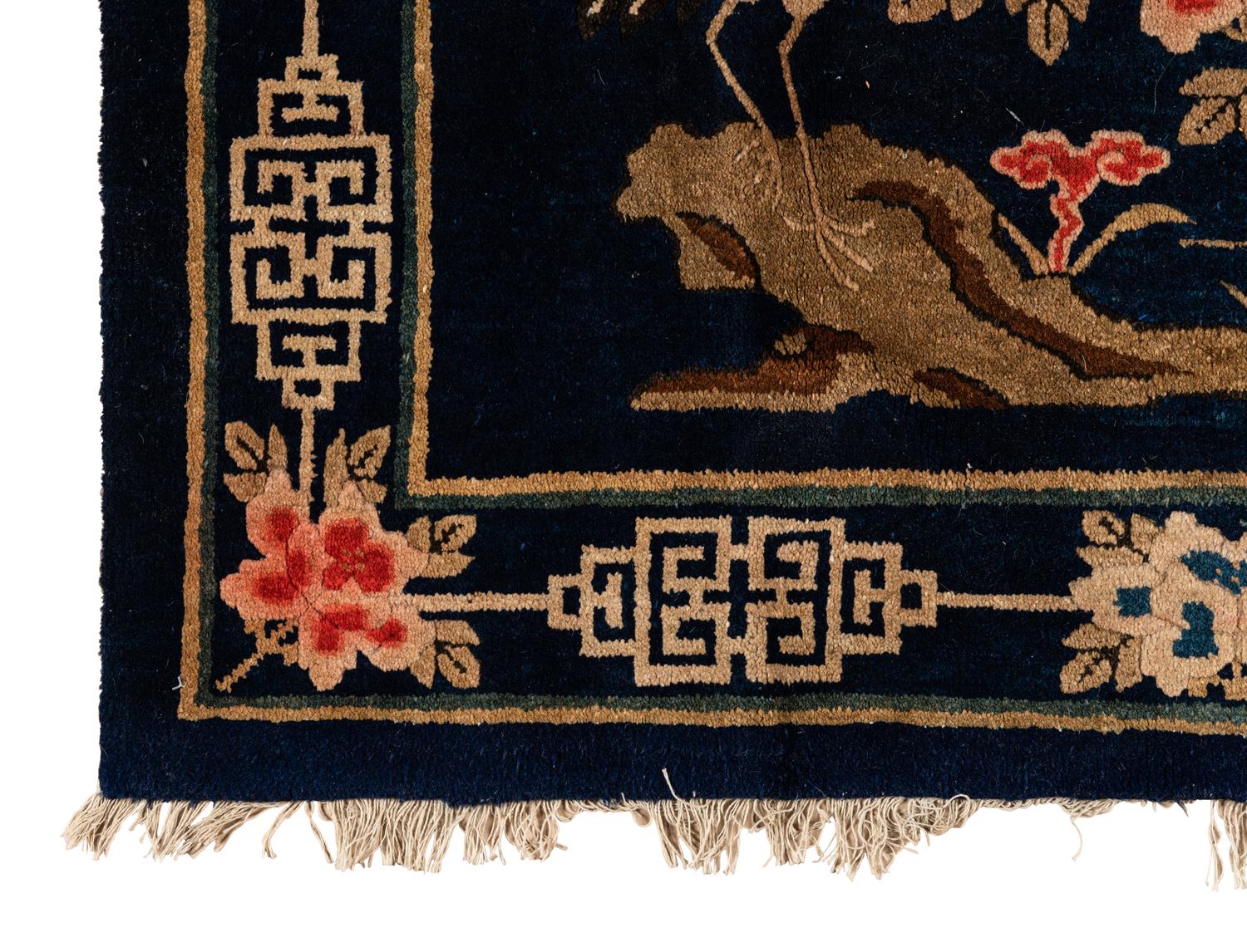 Two Chinese Wool Rugs