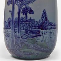 Frederick Hurten Rhead (British-American, 1880-1942) A Vase and Teapot, Weller Pottery, USA, 1904