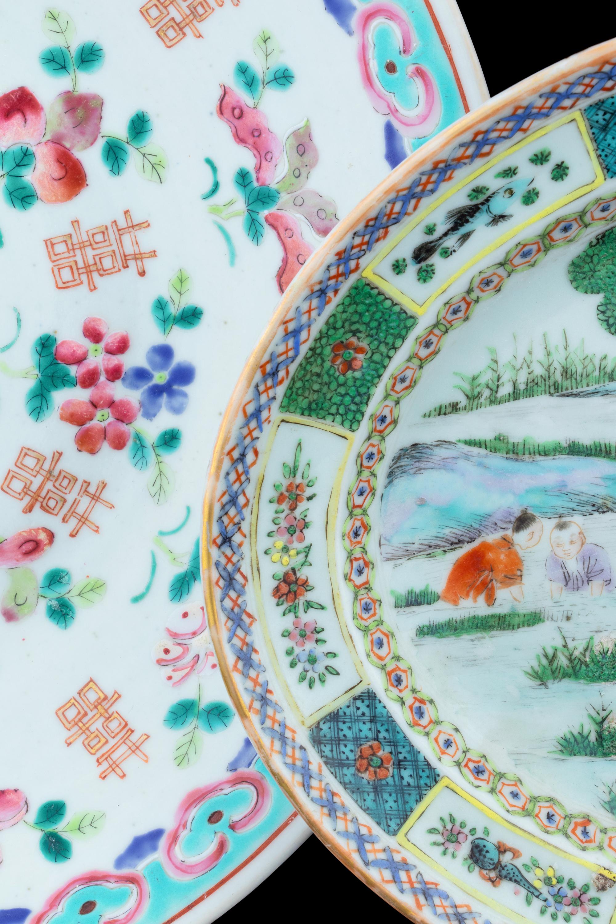Two Porcelain Plates