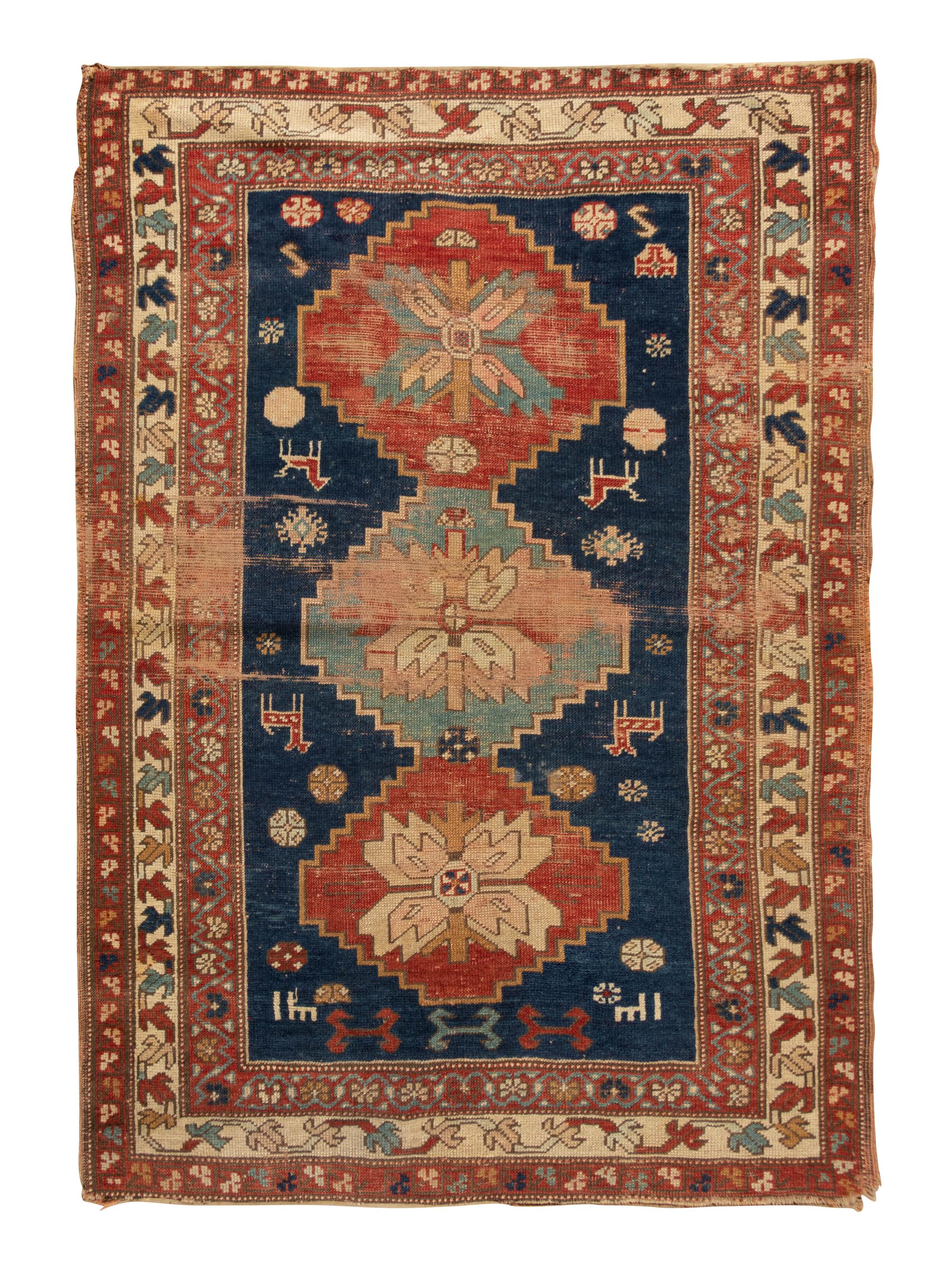 A Kazakh Wool Rug