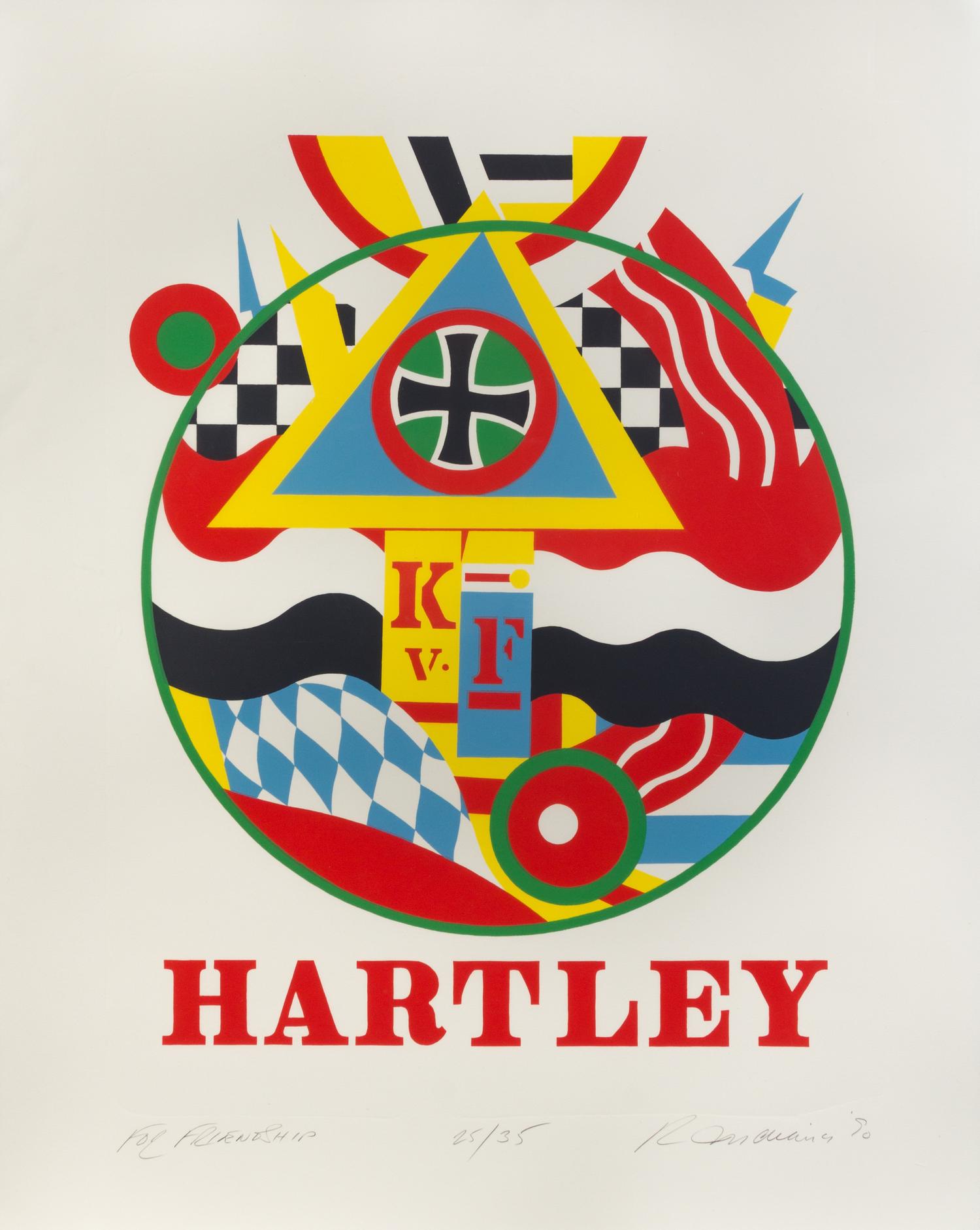 Robert Indiana, (American, b. 1928), For Friendship, 1990