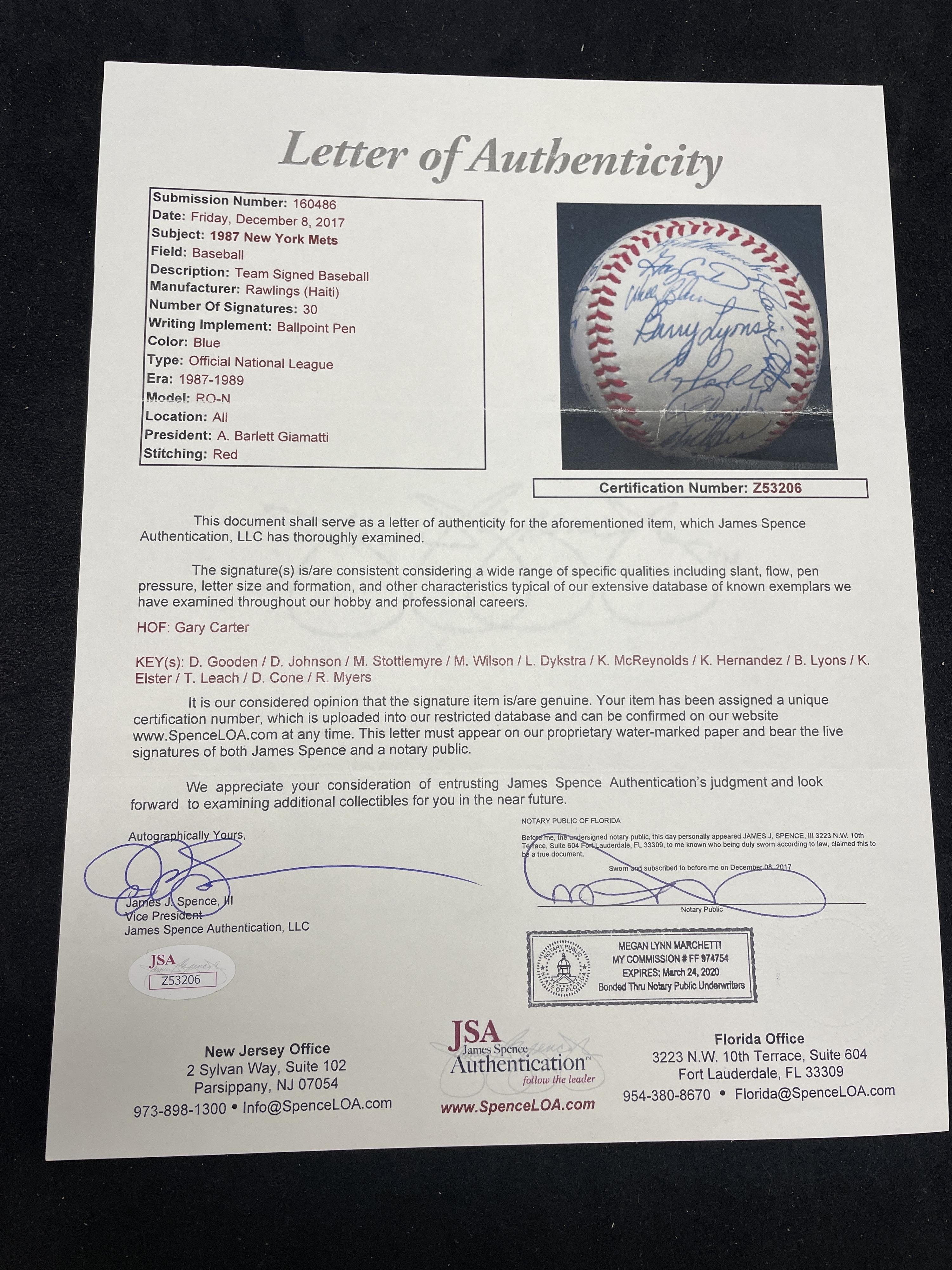A Large Group of Assorted 1970s-90s New York Mets Team Signed Autograph Baseballs