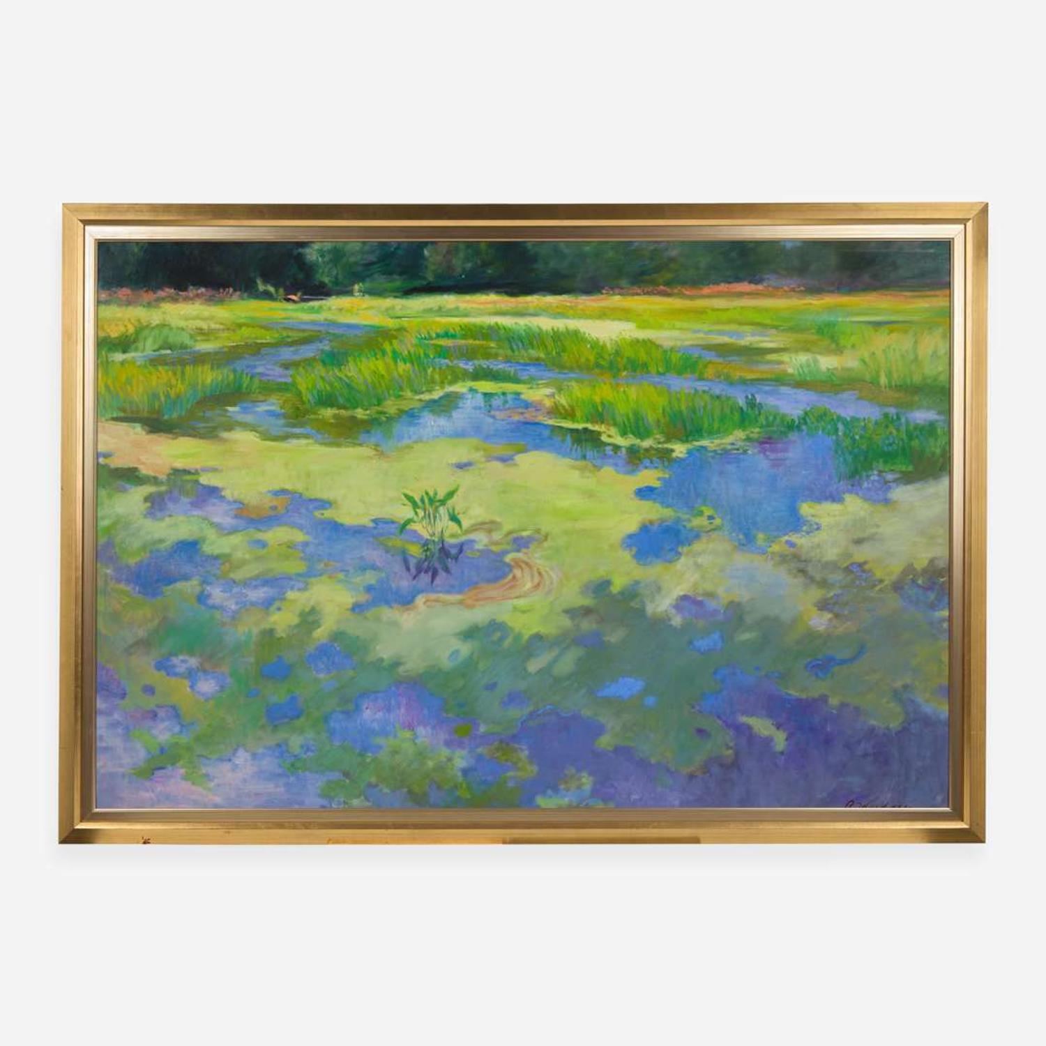 Roswell Theodore Weidner (American, 1911-1999) Cranberry Bog, Smithville, New Jersey