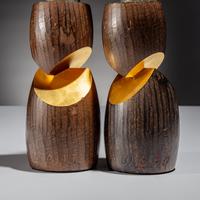 Wendell Castle (American, 1932–2018) — Pair of Candlesticks, 1990