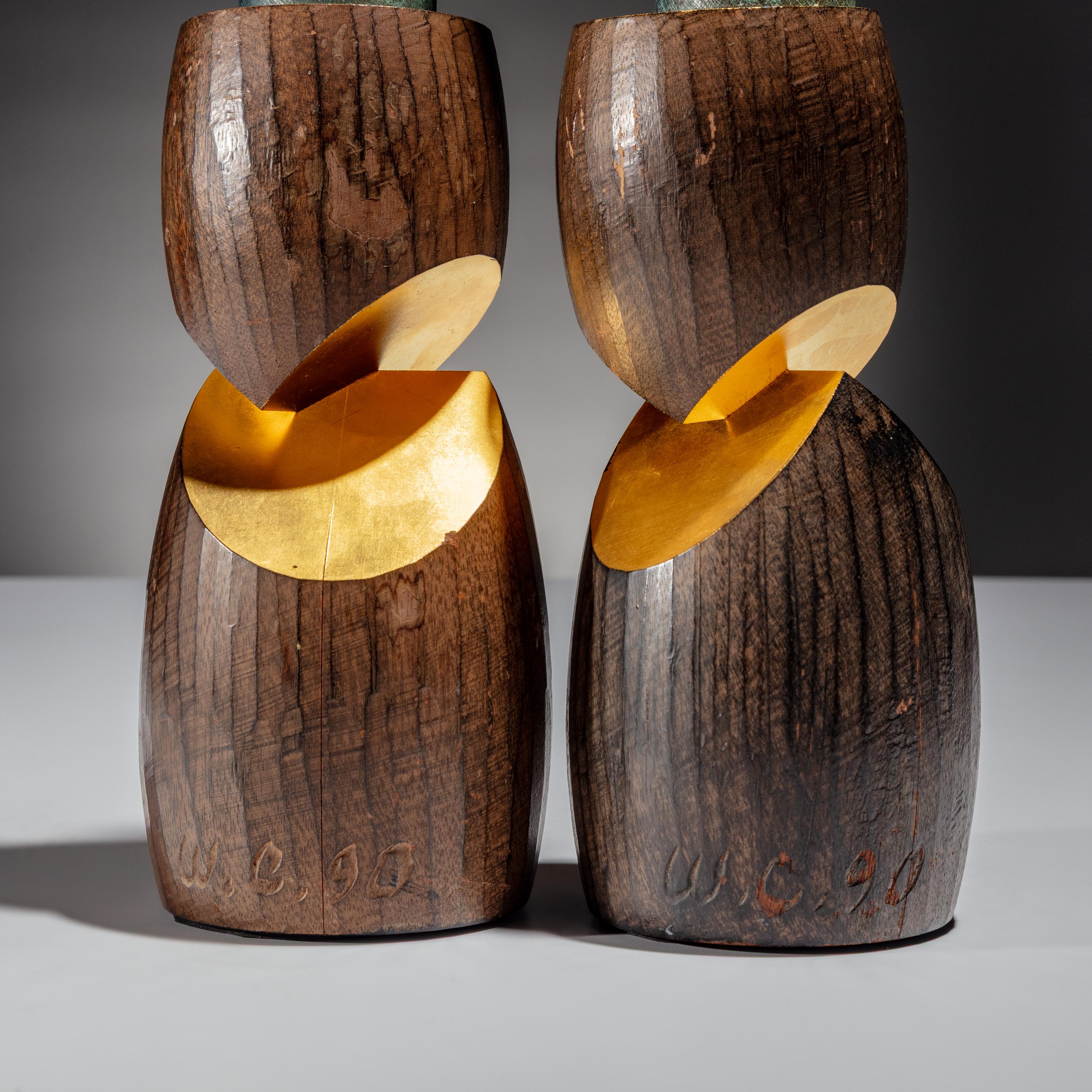 Wendell Castle (American, 1932–2018) — Pair of Candlesticks, 1990