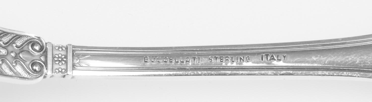A Buccellati Silver Flatware Service