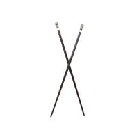 A Pair of Georg Jensen Acorn Silver Mounted Chopsticks