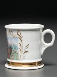 A Clergyman's Porcelain Occupational Shaving Mug