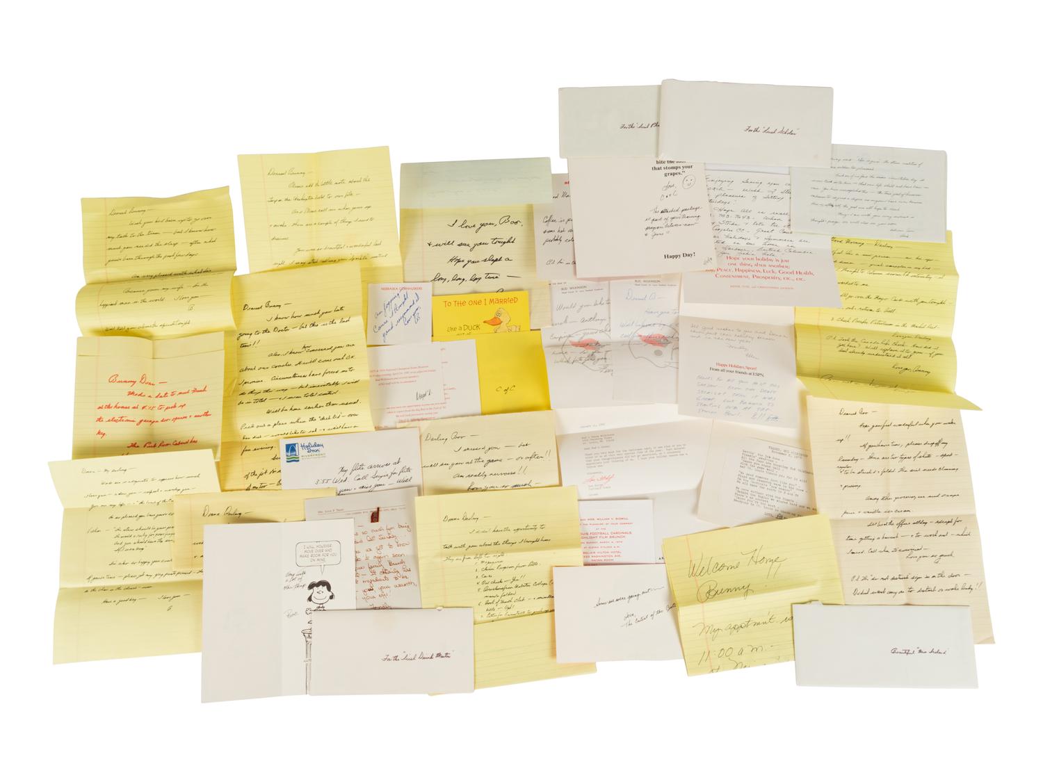 A Large Group of Personal Correspondence from Hall of Fame Oklahoma Football Coach Bud Wilkinson,
