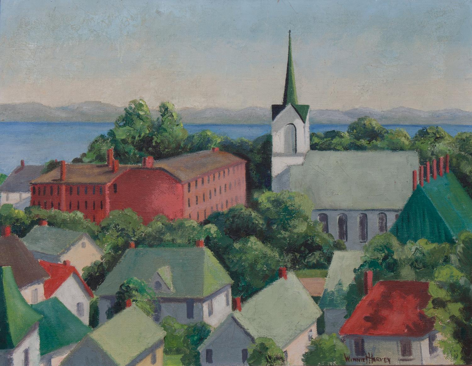 Winnie Harvey, (American, 1891-1964), Harbor Springs, Michigan, 1950