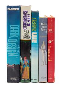 [SCIENCE FICTION]. A group of 5 works, comprising: