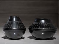 Blackware Pottery Jars