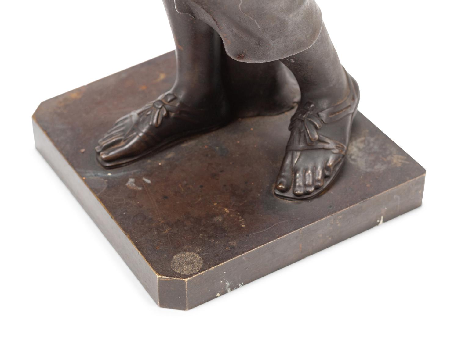 A Continental Bronze Classical Figure
