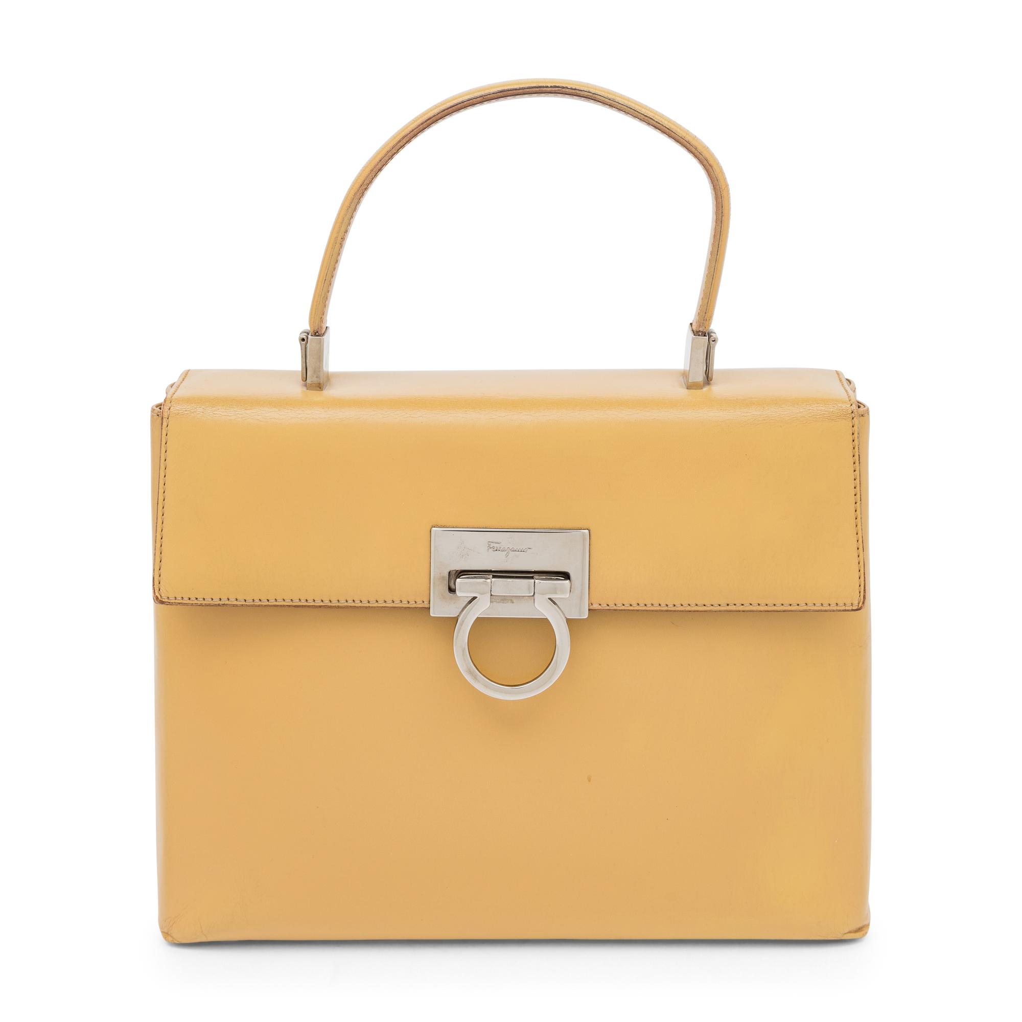Salvatore Ferragamo, Gancini Top Handle Handbag