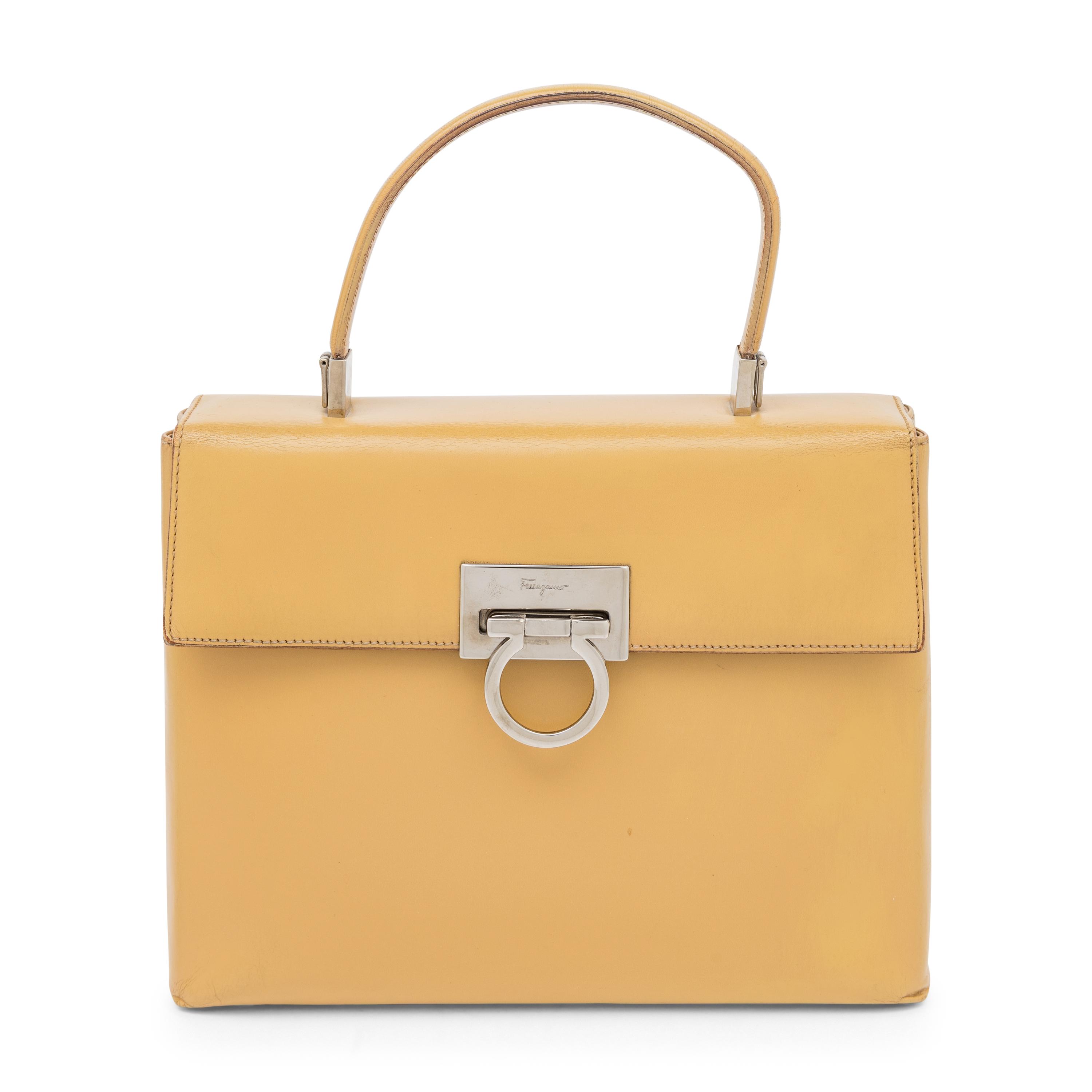 Salvatore Ferragamo, Gancini Top Handle Handbag