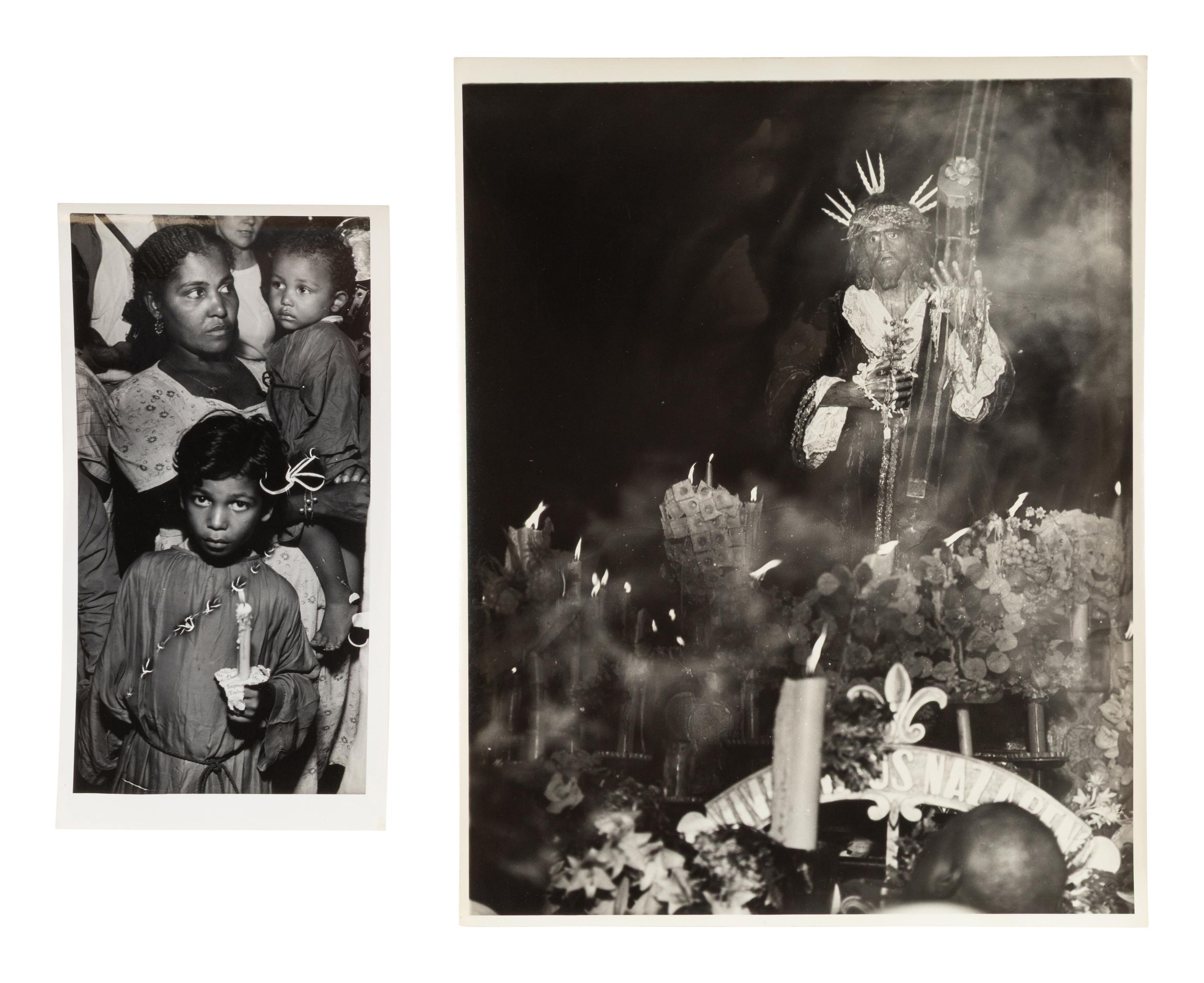 A pair of works (Black Christ)