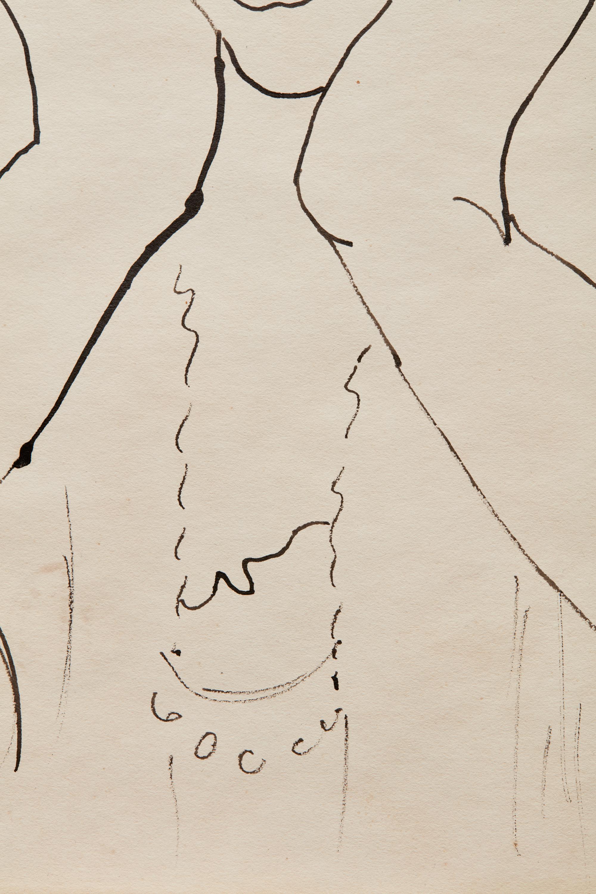 Femme Accoudée, 1919