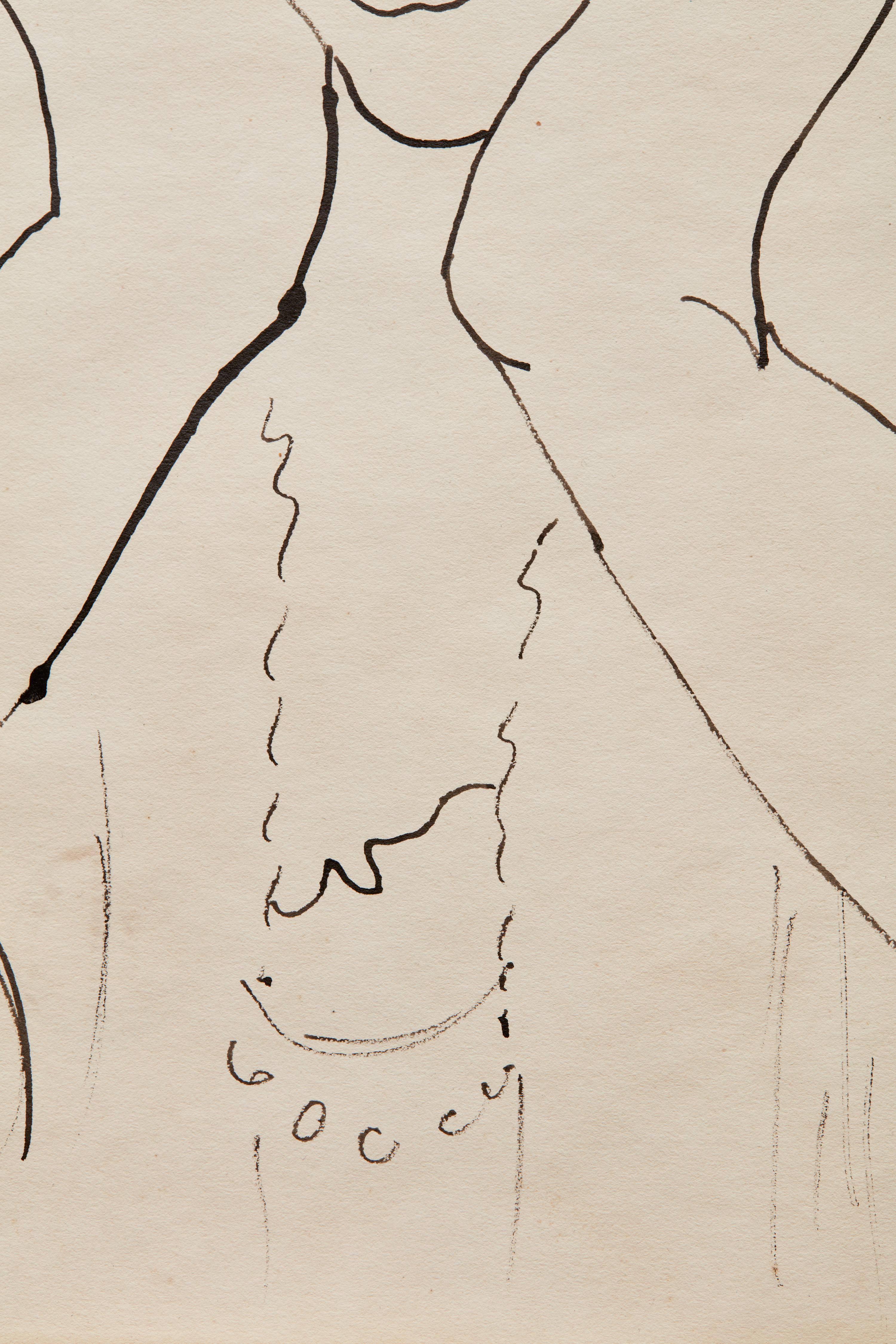 Femme Accoudée, 1919