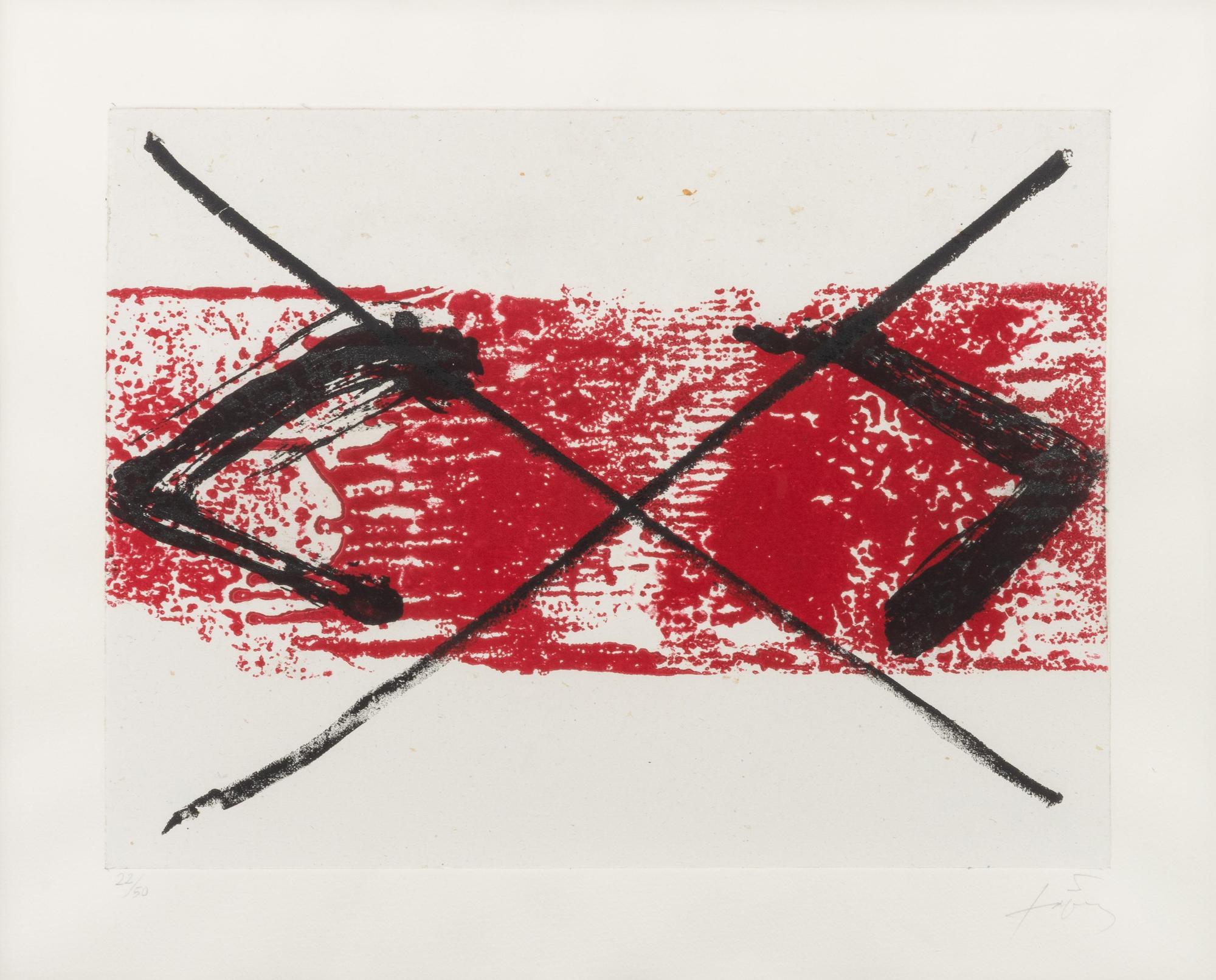 A pair of works ( Bando Rouge and AT)