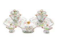 A Group of Spode Peacock Ironstone Serving Articles