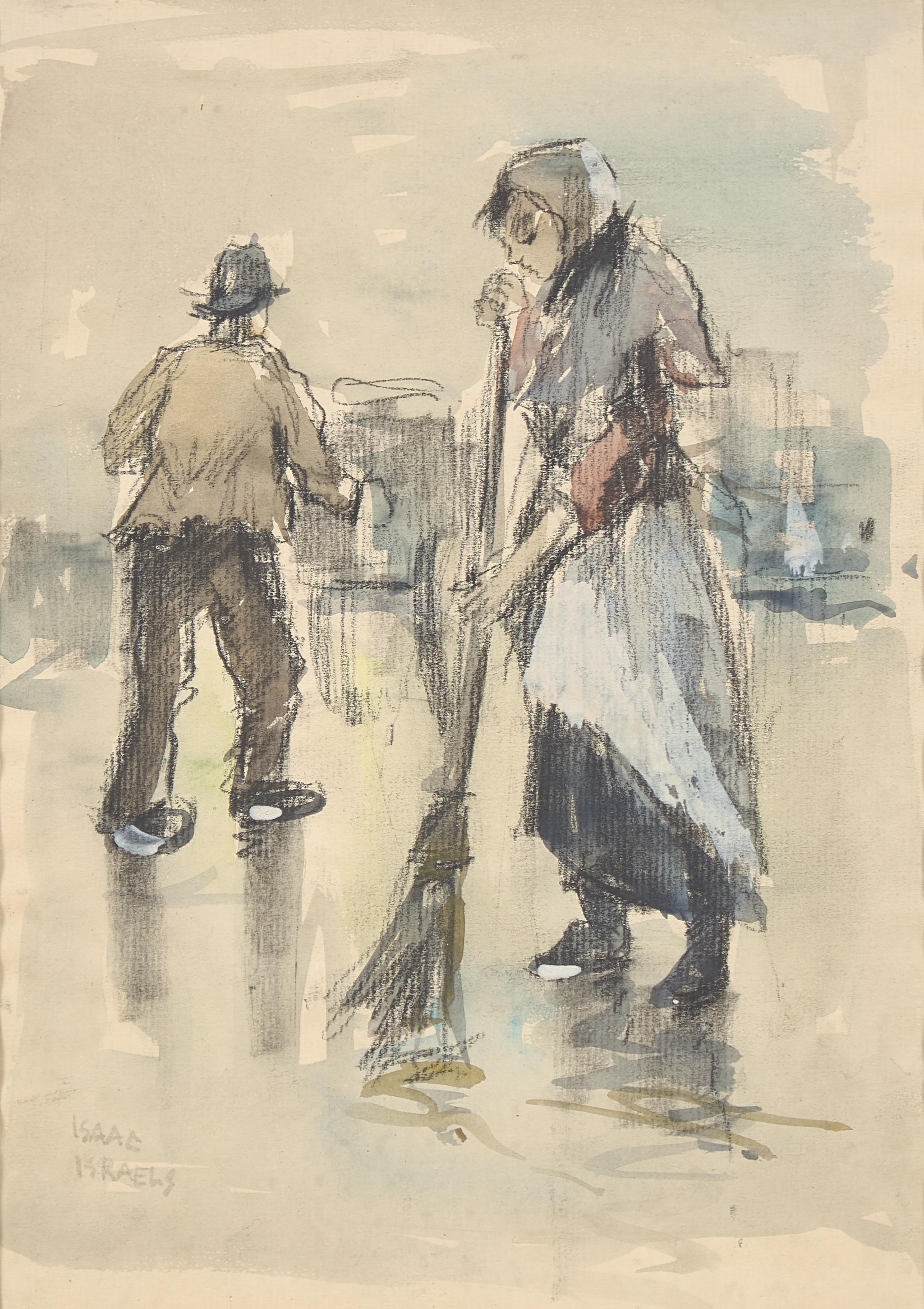 Isaac Israels (Dutch, 1865-1934) — The Sweeper
