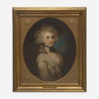 British School (18th Century) Portrait of Mary Frances, Lady Rich (1755-1833)
