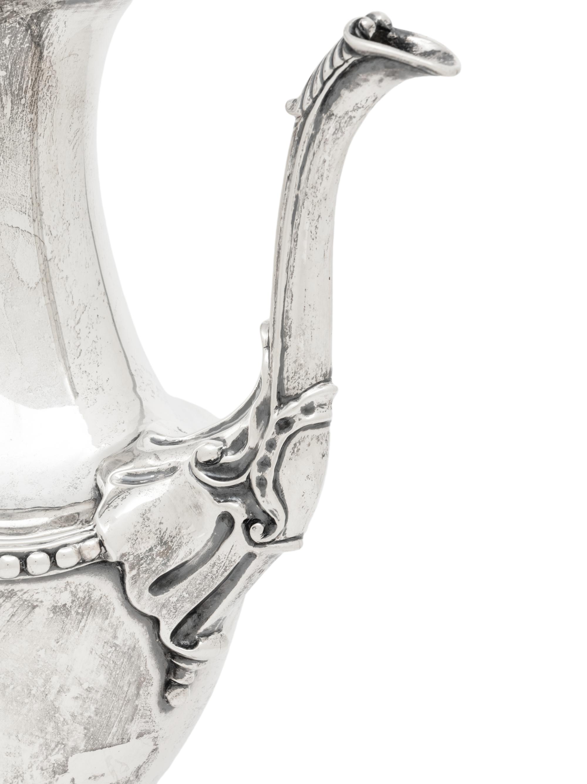 A George III Silver Coffee Pot