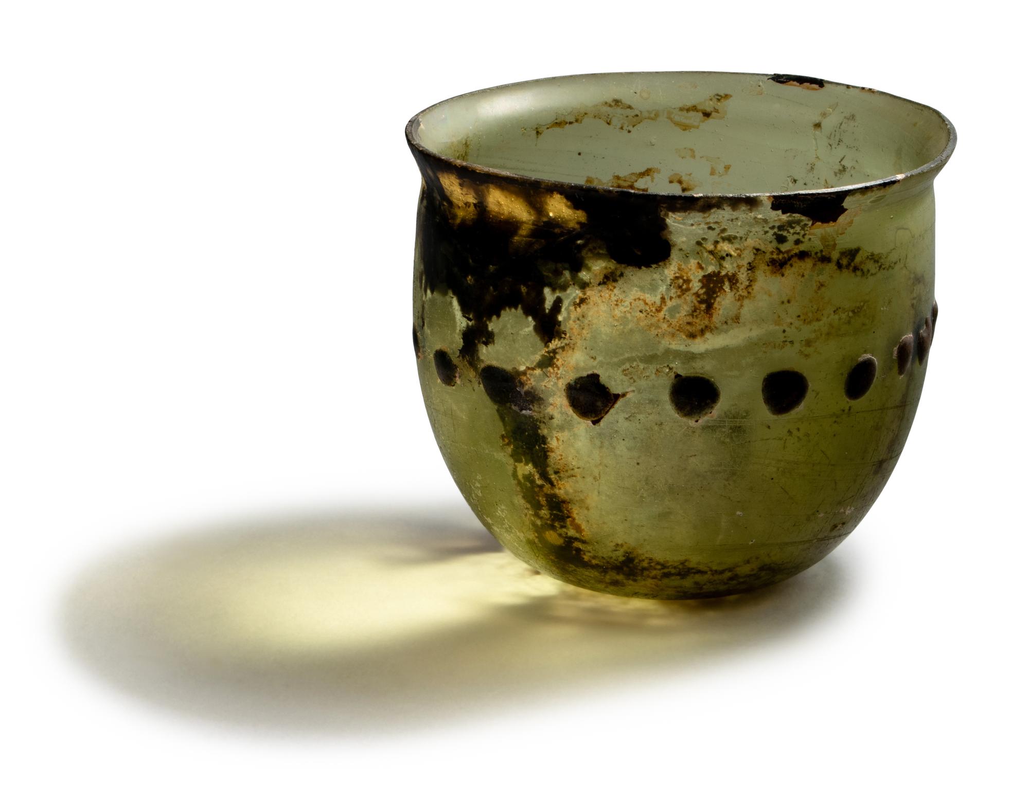 A Roman Glass Beaker