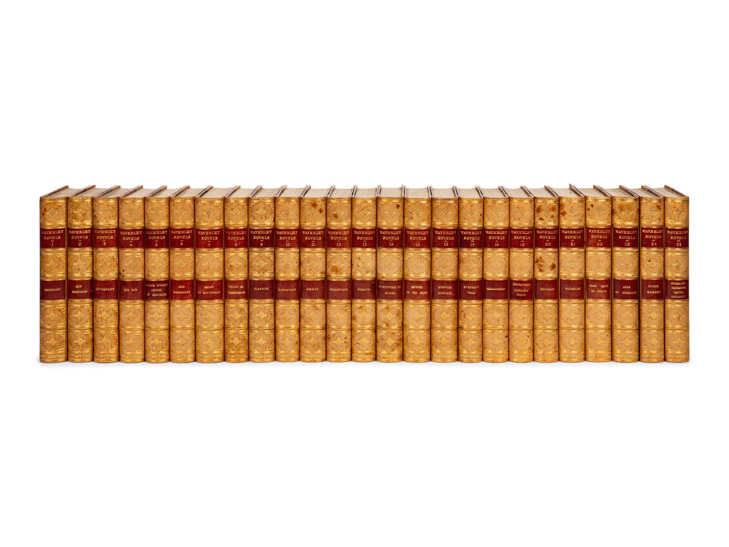 SCOTT, Walter, Sir. The Waverly Novels . London and Edinburgh: Adam and Charles Black, 1892.