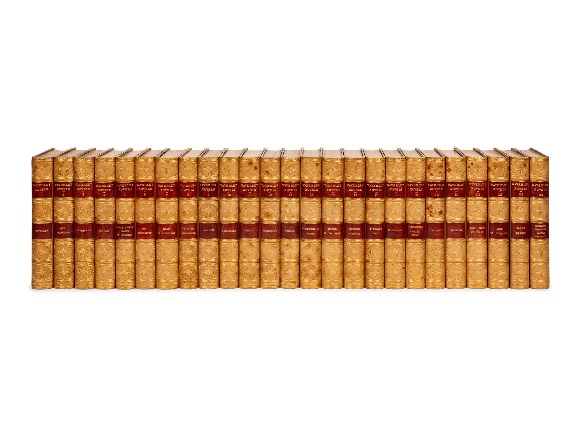 SCOTT, Walter, Sir. The Waverly Novels . London and Edinburgh: Adam and Charles Black, 1892.