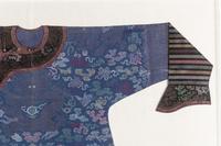 A Blue Ground Silk Gauze Summer 'Dragon' Robe, Jifu