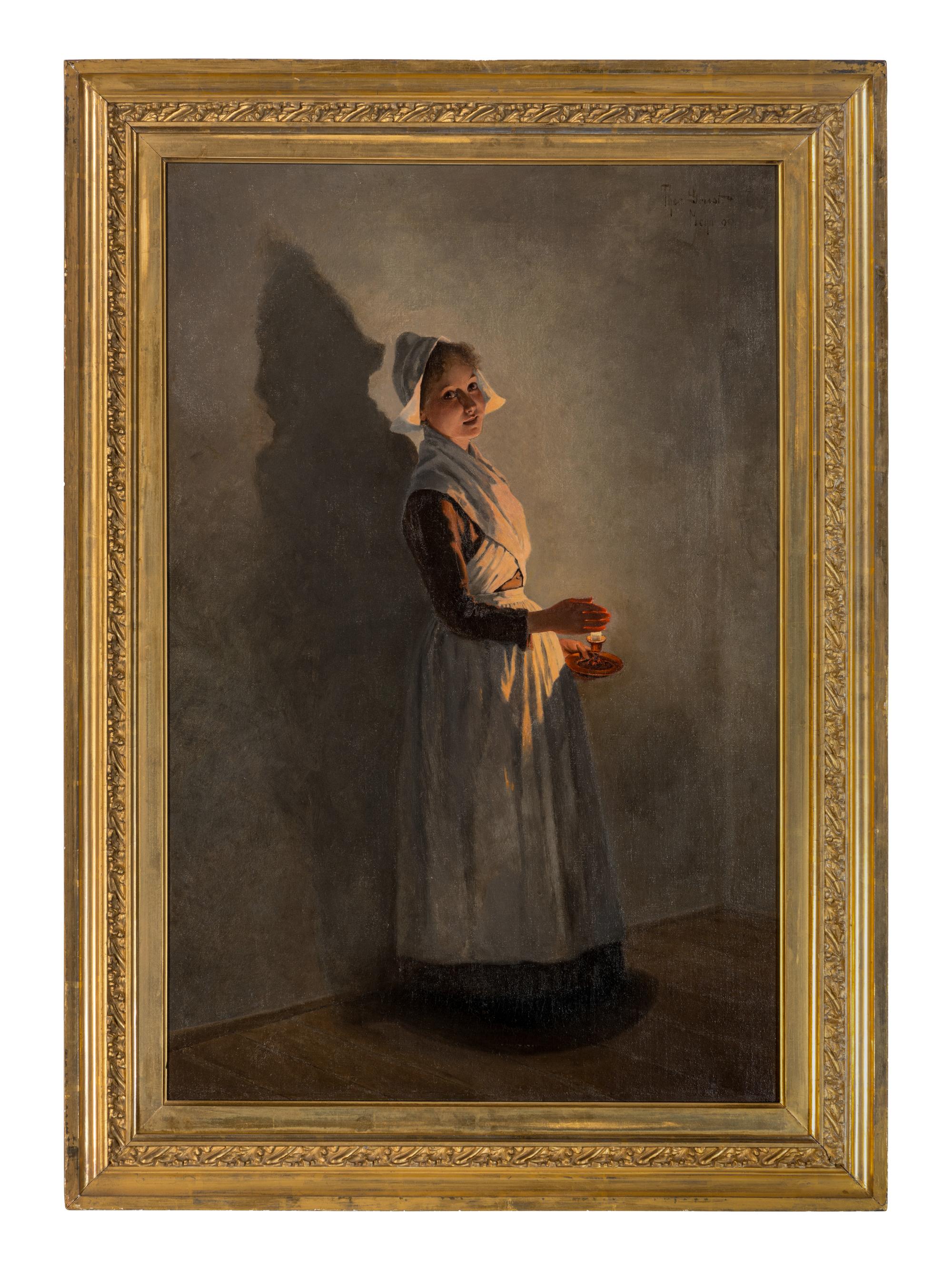 Candlelight Reflection , 1890