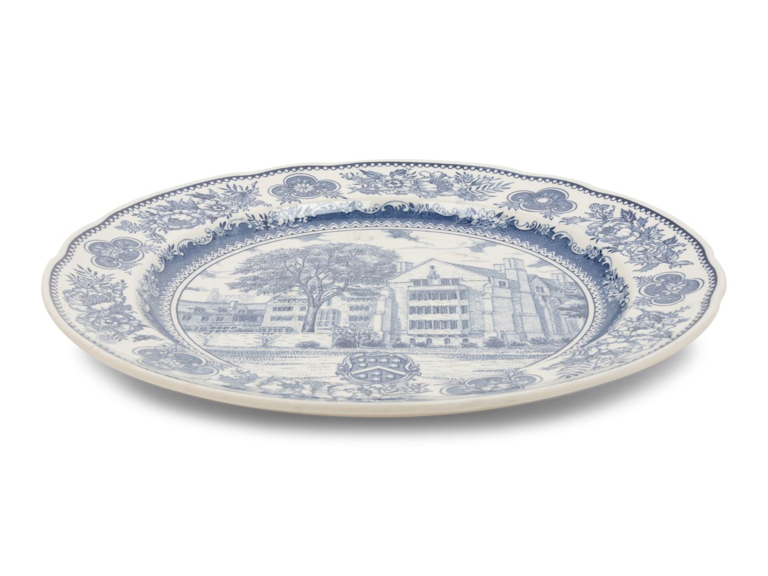 A Wedgwood Dinner Plate of Berkeley College Interest