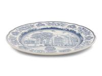 A Wedgwood Dinner Plate of Berkeley College Interest